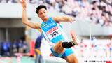 男子走幅跳 東京五輪代表の津波響樹が8m15で2位、二刀流・泉谷駿介は3位、橋岡優輝は5位【陸上セイコーGGP】|TBS NEWS DIG