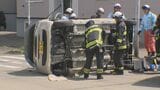 軽乗用車どうし衝突「1台が横転して脱出できずけがをしているようだ」70代男性が負傷　一灯点滅式信号機のある交差点　北海道帯広市　|　北海道のニュース｜HBC北海道放送