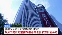 金融庁　損保ジャパンに業務改善命令へ　ビッグモーター問題めぐり| TBS CROSS DIG with Bloomberg