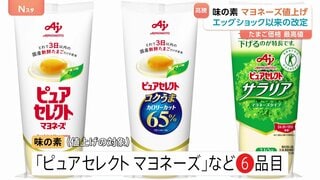 たまご高騰で味の素がマヨネーズ値上げ 来年4月から最大10%　エッグショック以来の値上げ| TBS CROSS DIG with Bloomberg