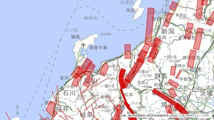 Sランク活断層一覧】日本全国の活断層、最高Sランク以下のZランクでも