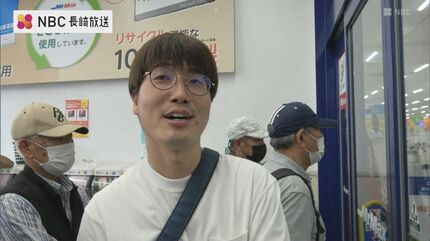 備蓄米求め長蛇の列 開店直後に500袋が売り切れ 長崎 | 長崎のニュース