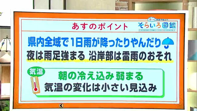 高知の天気 5日は雨の一日に 夜は雨足が強まる 東杜和気象予報士が解説|TBS NEWS DIG