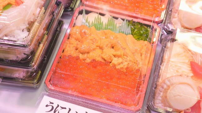 初夏の北海道物産展 海鮮や分厚い牛肉 旬の野菜や昆布を添えた塩ソフトクリームも 山梨・岡島|TBS NEWS DIG
