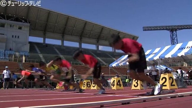 50メートルダッシュ王は誰だ? 富山市で選手権大会 老若男女が自慢の脚を披露 6秒切る好タイムも|TBS NEWS DIG