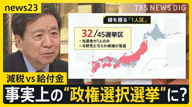 【選挙の日、そのまえに】「物価高」「子育て」？あなたは何を重視して投票？石破総理 与党で過半数超えの目標設定「これでもかなりキツい」総理が新興政党警戒のワケは？【news23】|TBS NEWS DIG