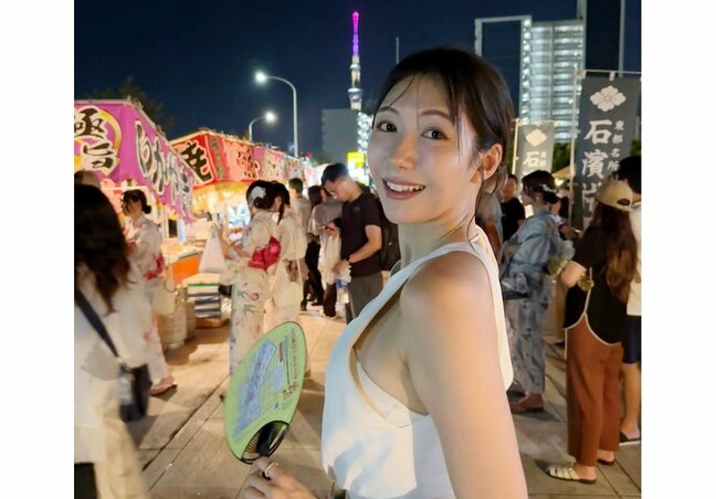 【 穂川果音 】 「今年初花火は、隅田川花火大会」 夏を満喫 「こんな間近で見られとは思わなかったーー」|TBS NEWS DIG