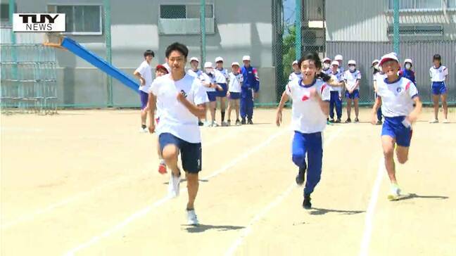 「すごく速くなった気がする」速く走れるコツは？ スポーツ科の高校生が小学生を対象に特別授業！（山形）|TBS NEWS DIG