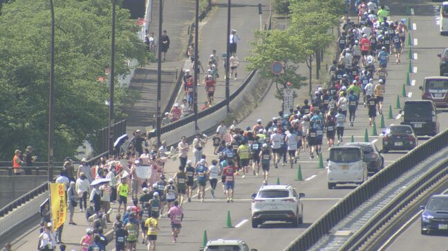 川内優輝さん・野口みずきさんなど過去最多5000人超参加 ふくしまシティハーフマラソン開催 福島|TBS NEWS DIG