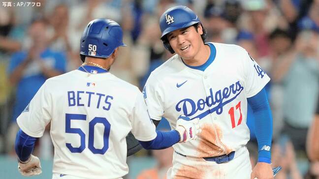 ド軍投打かみ合い3連勝!大谷翔平もタイムリーで貢献、本塁打攻勢で7得点、パドレス敗れゲーム差2に|TBS NEWS DIG