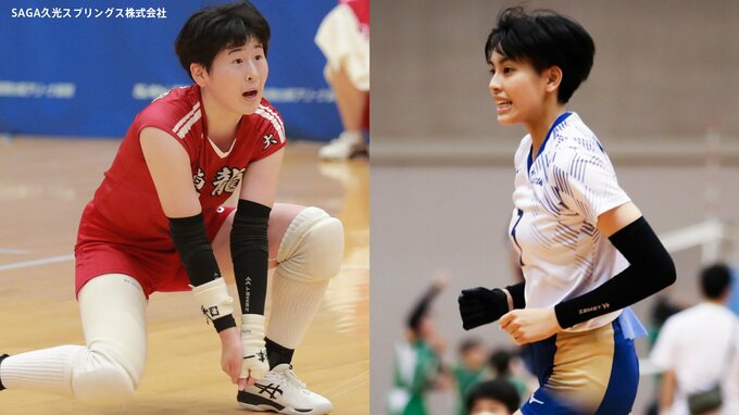 バレーボール 久光スプリングス来シーズン新入団の金蘭会・井上、東九州龍谷・高橋の2名の選手発表|TBS NEWS DIG