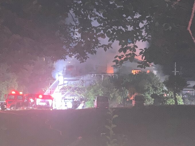広島･福山市で火事 「倉庫のような建物が燃えている」と通報　|　RCC NEWS | 広島ニュース | RCC中国放送