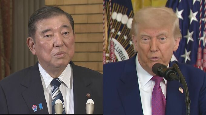 【速報】石破総理がトランプ氏と日米首脳電話会談 “トランプ関税”や“中東情勢”めぐり協議か？