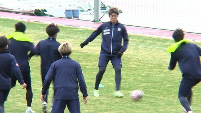 「攻撃力アップでJ2昇格を」J3カマタマーレ讃岐が初練習　大型フォワード・大野耀平選手（前・カターレ富山）ら新戦力に期待【香川】|TBS NEWS DIG