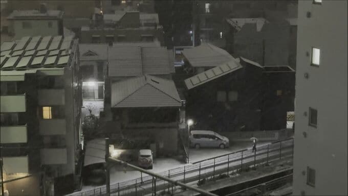埼玉で雪の影響相次ぐ　最大5センチ積雪　バイク転倒で重傷など29人けが　秩父市では参拝客ら約130人が境内で一夜明かす|TBS NEWS DIG