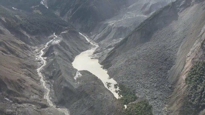さらなる被害か「せき止め湖」の決壊リスク　中国ネパールの土石流|TBS NEWS DIG