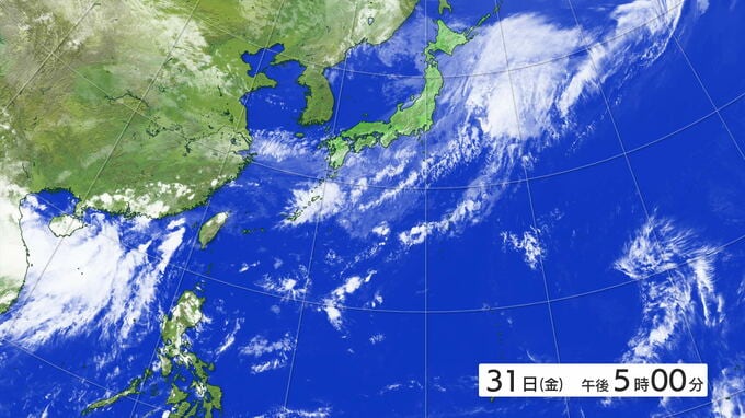 【台風情報】台風2号が発生 週明けの日本への影響は 雨と風の予想シミュレーション 　|　石川県のニュース｜MRO北陸放送