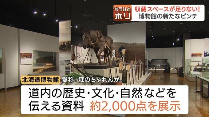 北海道博物館の展示室