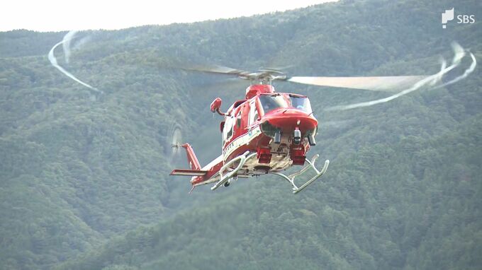 登山客など約200人孤立の土砂崩れ　ヘリコプターによる救助活動を完了　南アルプスへ続く林道=静岡市葵区　|　静岡のニュース | SBSNEWS | 静岡放送