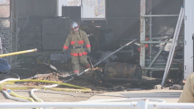解体業者の倉庫で火事 原因は“もみ殻”か… 従業員のベトナム人実習生(39)を緊急搬送 岐阜･羽島市　|　名古屋・愛知・岐阜・三重のニュース【CBC news】 | CBC web
