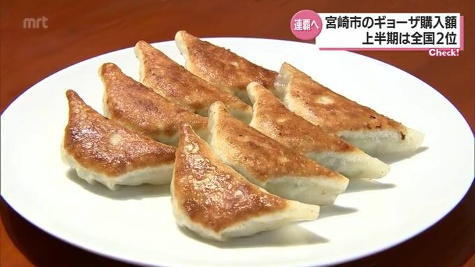 ギョーザ年間購入額日本一の宮崎市　2022年上半期は全国2位に　上半期１位は？　|　MRTニュース ｜ ＭＲＴ宮崎放送