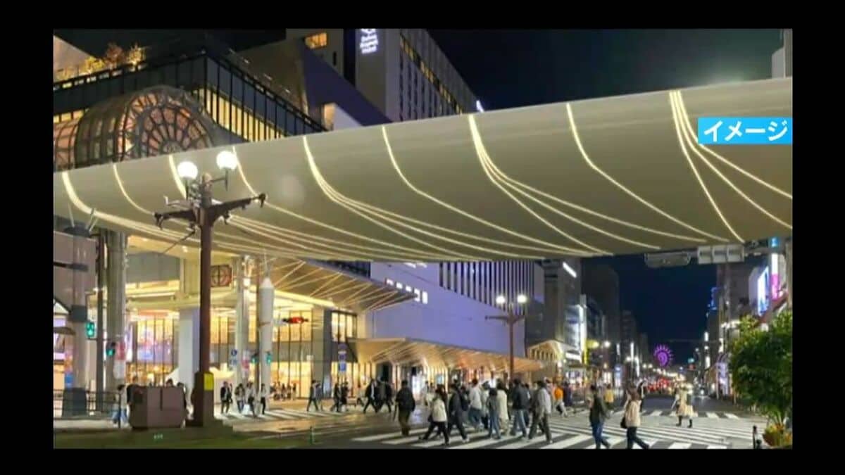 センテラス天文館前アーケード　三和建設が約5億円で落札し6月着工へ　資材高騰で総工費は当初の2倍