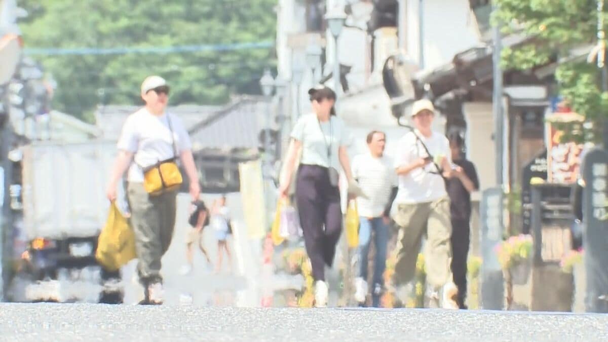 大分・日田市で最高気温35.5度、全国トップタイ　2日連続の猛暑日