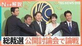 総裁選 公開討論会で論戦、TBS政治部長「“攻撃より協力” 少数与党での総裁選、勝った後も協力してもらわなければいけない」【Nスタ解説】|TBS NEWS DIG