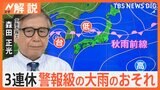 「ずっとこの天気なんですか?」40℃迫る暑さにぐったり 3連休は警報級の大雨のおそれ 暑さと大雨に注意【Nスタ解説】|TBS NEWS DIG