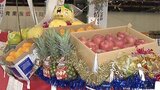 あんぽ柿などのった宝船ご祝儀相場の「20万円!」青果の初競り 一方水産物は… | 福島のニュース│TUF