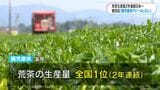 鹿児島が荒茶生産量2年連続日本一 世界的な抹茶ブームも追い風に 茶葉販売店からも喜びの声「すそ野を広げたい」 | 鹿児島のニュース|MBC NEWS|南日本放送