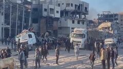 「脅威排除のために発砲」ガザ支援物資に市民殺到し100人以上死亡　イスラエル報告書まとめる| TBS CROSS DIG with Bloomberg