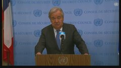 国連グテーレス事務総長 ガザの支援物資「ごくわずか」 イスラエルに物資搬入を拡大するよう求める| TBS CROSS DIG with Bloomberg