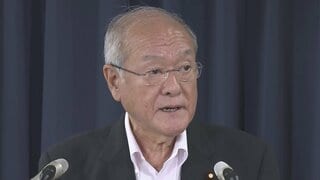 消費税減税に伴う年間5兆円の財源めぐり「政府の方で明確に示していただかなければならない」自民・鈴木幹事長| TBS CROSS DIG with Bloomberg