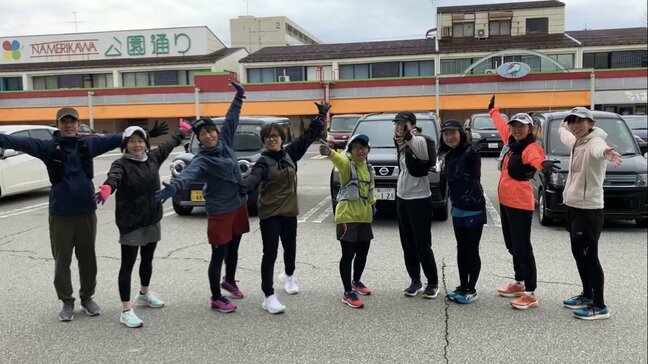 富山のランニングクラブがチャリティーラン　能登半島地震の被災地支援に義援金|TBS NEWS DIG