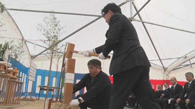 本島北部に2028年開院目指す「公立沖縄北部医療センター」　新築工事の安全祈願祭|TBS NEWS DIG