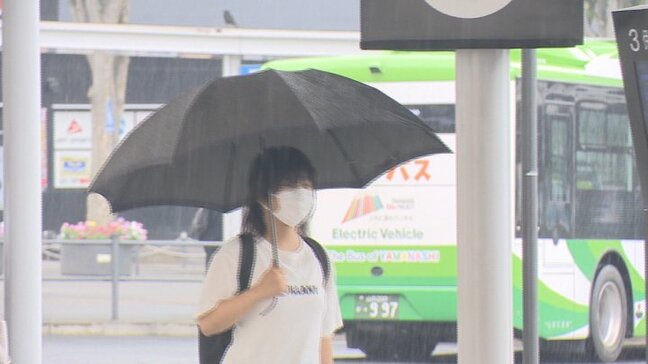 台風15号　5日の夕方～夜にかけ県内最接近　4日昼過ぎ～5日夕方にかけ雷を伴った激しい雨の降るところが　山梨|TBS NEWS DIG