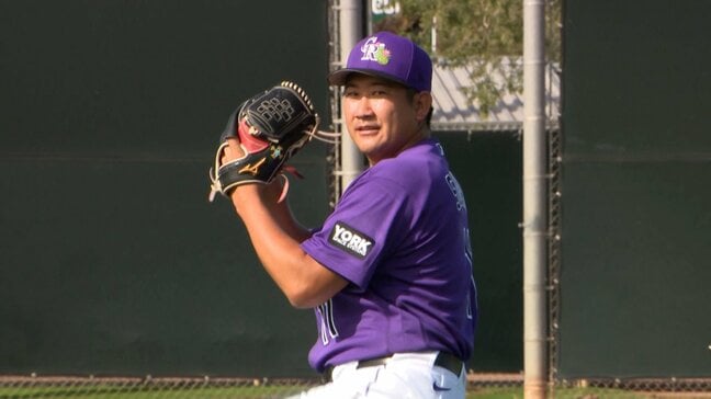 ロッキーズ入りの菅野智之、WBCでは「責任あるポジションなので結果残せるよう」今後は侍ジャパン合宿に合流へ|TBS NEWS DIG