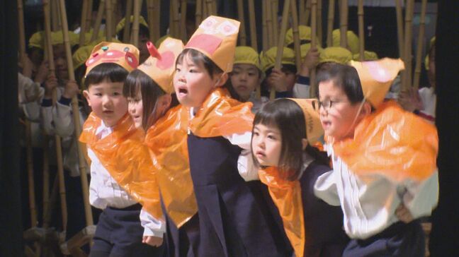 1年間の成果、園児が歌やダンスを披露　大分市の幼稚園で発表会|TBS NEWS DIG