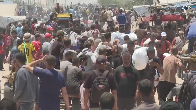 ガザ死者5万5000人超える　イスラエル配給拠点をまた攻撃か|TBS NEWS DIG