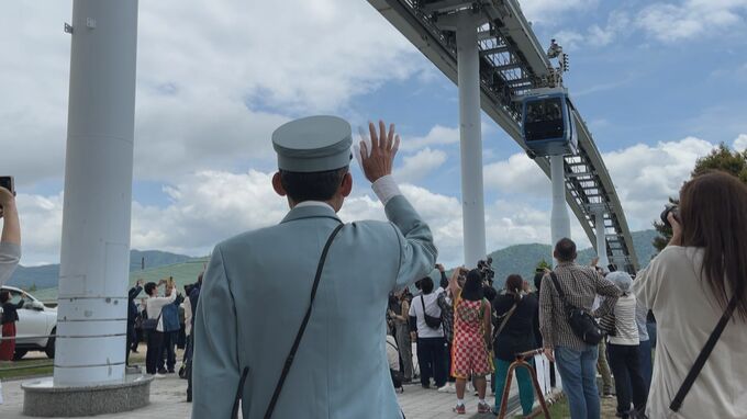 唯一無二 ”スカイレール” が運行終了　最後の日まで変わらず通勤･通学する姿も　四半世紀の歴史に幕|TBS NEWS DIG