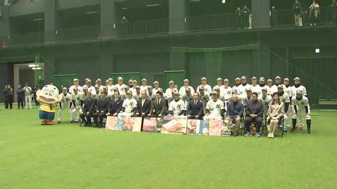 千葉ロッテ2軍　都城市で初のキャンプイン　地元出身の森遼大朗投手と廣池康志郎投手も元気に汗　|　MRTニュース ｜ ＭＲＴ宮崎放送