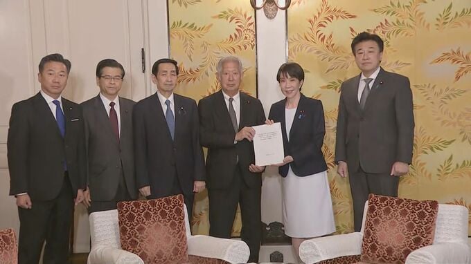 高市総理「政府として早急に法律案の作成に取りかかる」　皇族数の確保策「立法府の総意」提出を受け