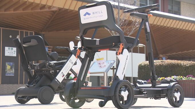 「これは快適！」免許不要の新モビリティ『WHILL』で観光を…福島市で貸し出しへ|TBS NEWS DIG