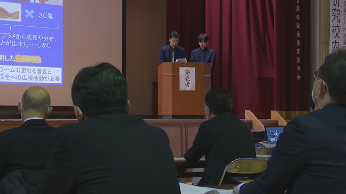 海にまつわる課題を研究した生徒が1年間の研究成果を発表　サバの缶詰を使った非常食メニューなど提案　|　青森のニュース│ATV NEWS│青森テレビ