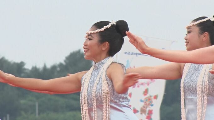 全国のフラダンス愛好家が集い優雅に舞う|TBS NEWS DIG