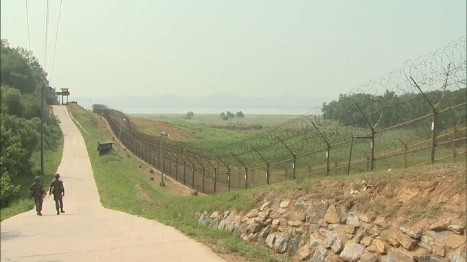 南北の軍事境界線近くで“原因不明の爆発” 韓国軍幹部3人が負傷　埋設の地雷が爆発か　北朝鮮の関与の有無も調査