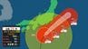 【台風情報・関東甲信】台風25号　21日昼過ぎから夜遅くにかけて、関東甲信地方にかなり接近する見込み　21日夜遅くにかけて、雷を伴った激しい雨や非常に激しい雨　【進路予想・雨と風のシミュレーション】　|　山梨のニュース | ＵＴＹテレビ山梨