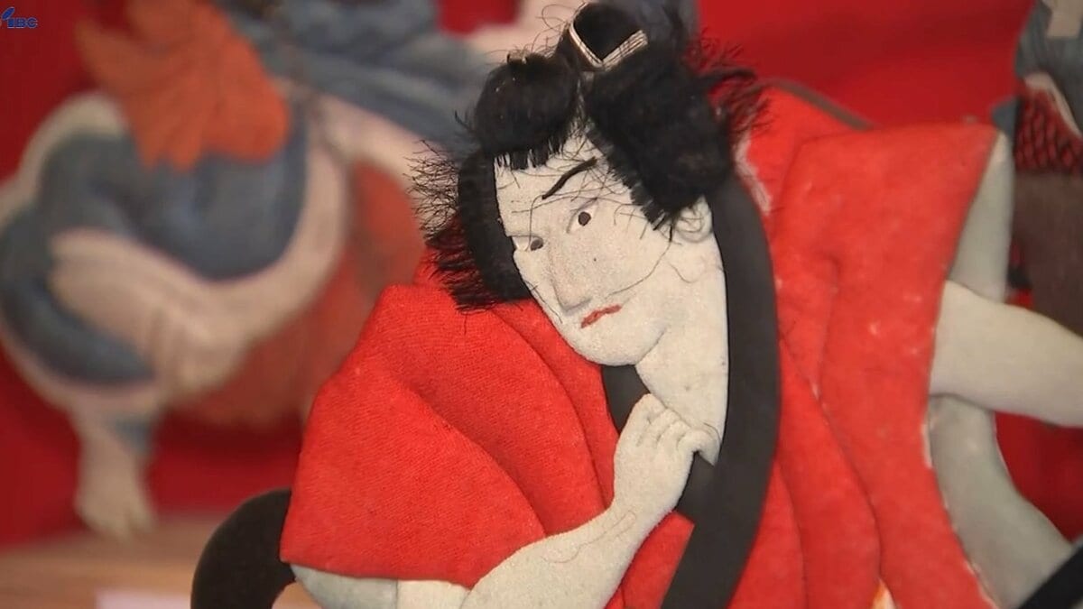 城下町水沢に古くから伝わる「くくり雛」集めた展示会始まる 岩手  