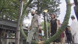 茅の輪をくぐり無病息災などを祈願 稲積神社で災いや穢れを祓う夏越大祓 山梨・甲府 | 山梨のニュース | UTYテレビ山梨